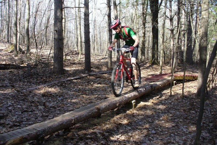 skinny mountain bike