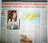 Presidenta argentina reaviva alianza para enfrentar voracidad inglesa en Malvinas