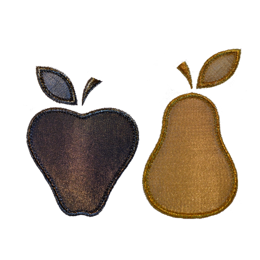 Big Dreams Embroidery SILVER APPLES GOLDEN PEARS Machine Embroidery