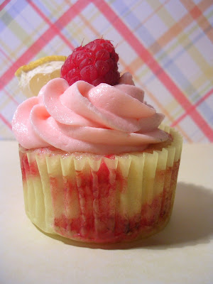 Raspberry Lemonade Cupcakes