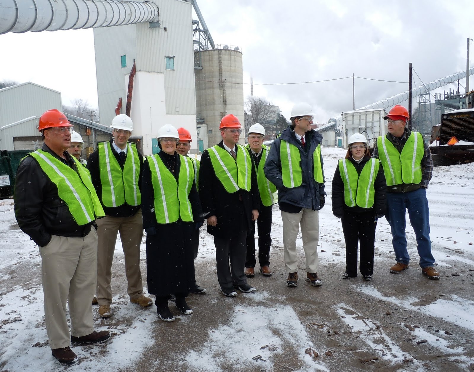 State House Members Tour Domtar