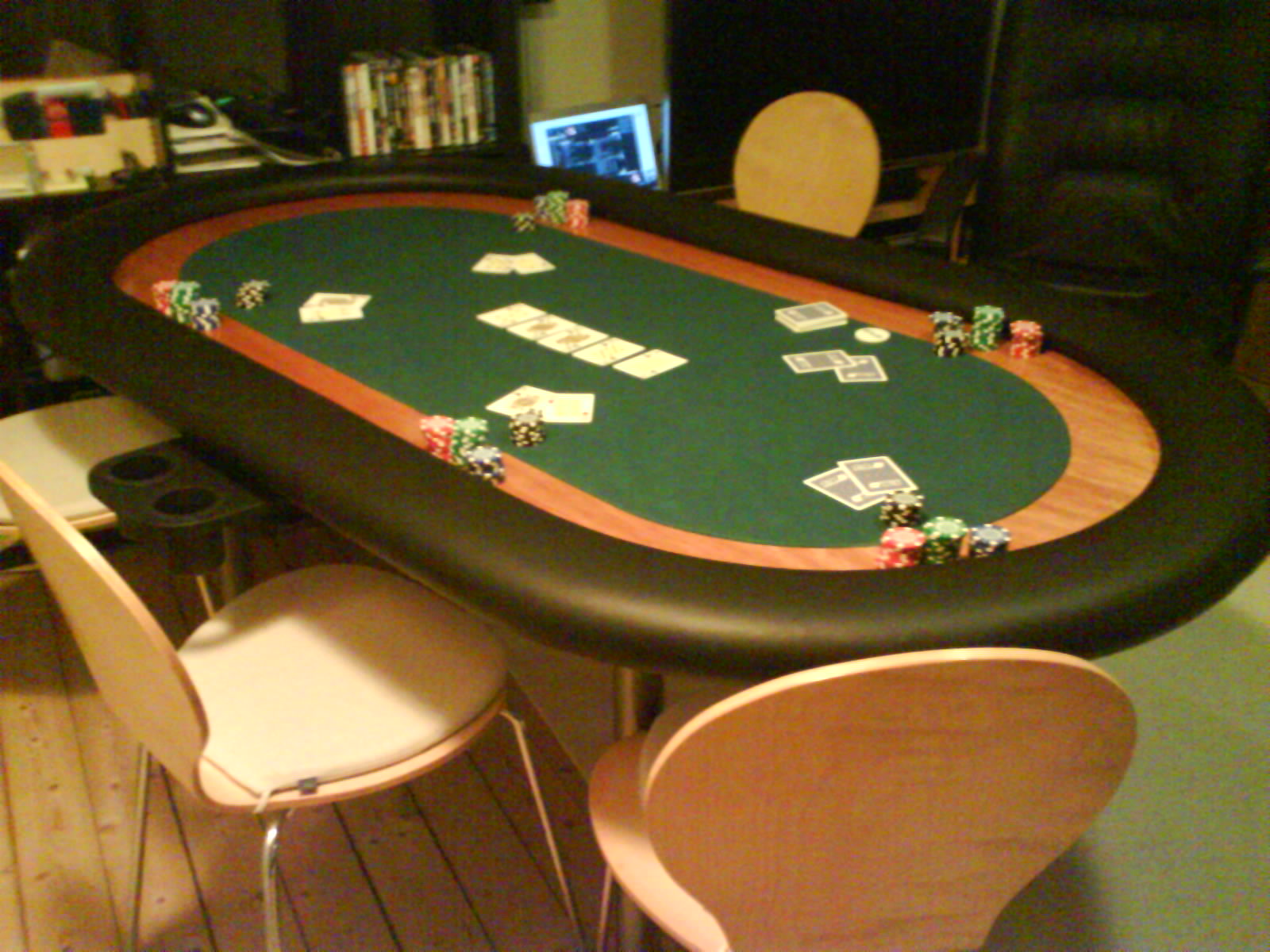 snack dominere uddøde Pokerbordet - Hvordan man bygger et pokerbord