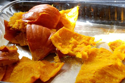 oven baked pumpkin