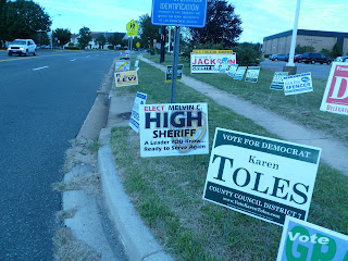 High Sheriff campaign sign