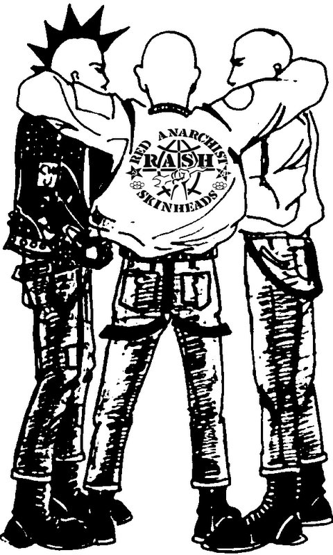 Скинхеды рисунок карандашом