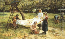 GATHERING THE APPLES