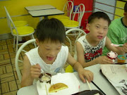Soo Hoon and his buddy love "dalke" ice cream