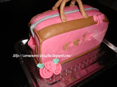 Tort poseta roz/Pink Purse cake