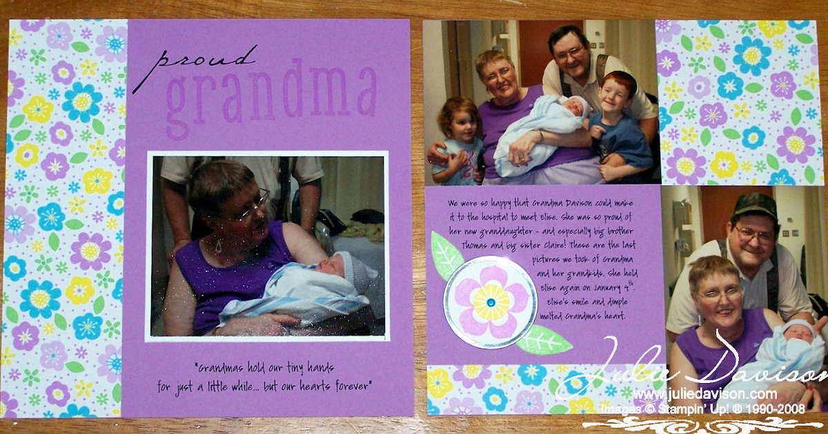 Julie's Stamping Spot Stampin' Up! Project Ideas by Julie Davison