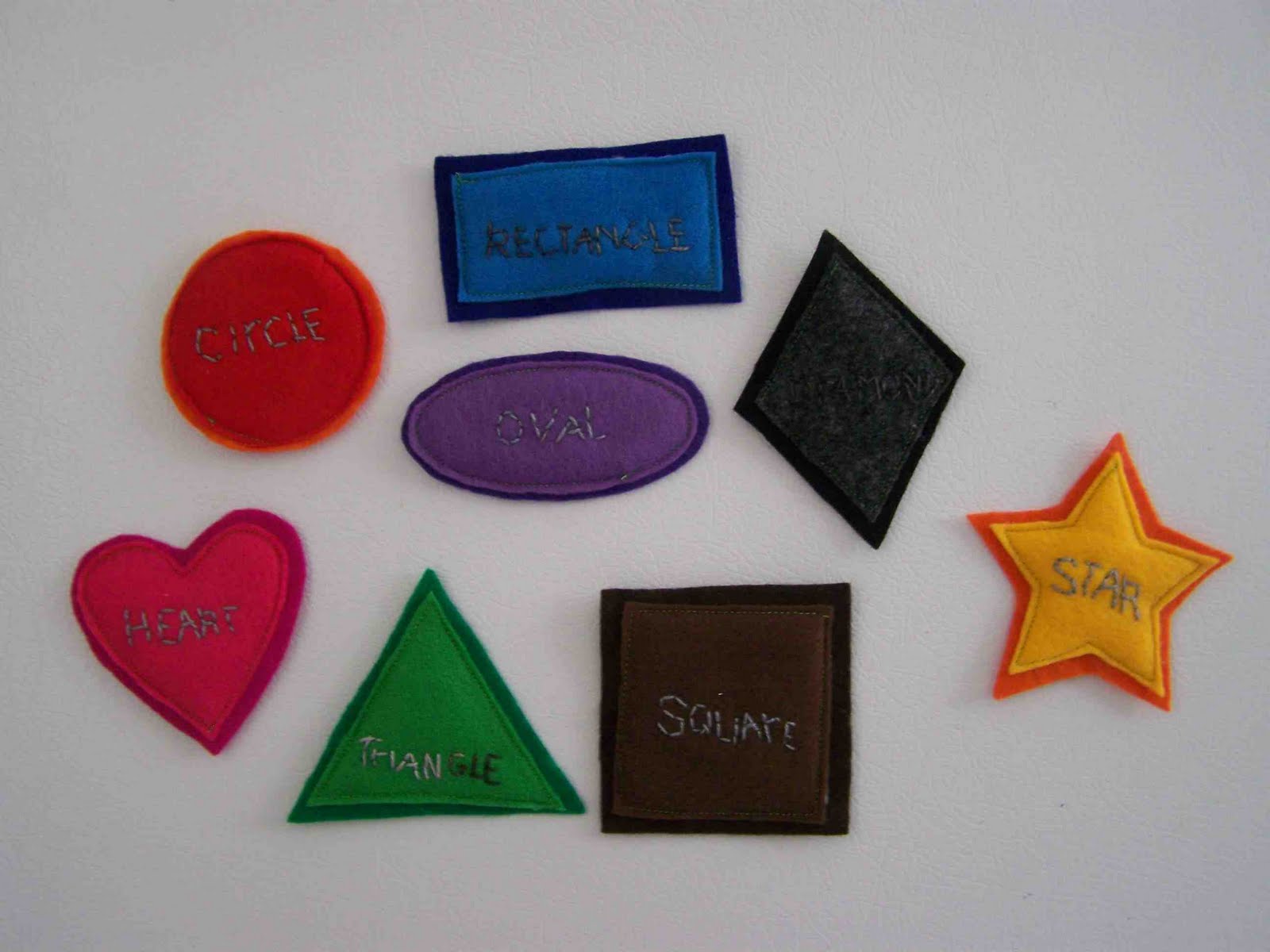 Made by Me. Shared with you. A Teaching Toy Shapes