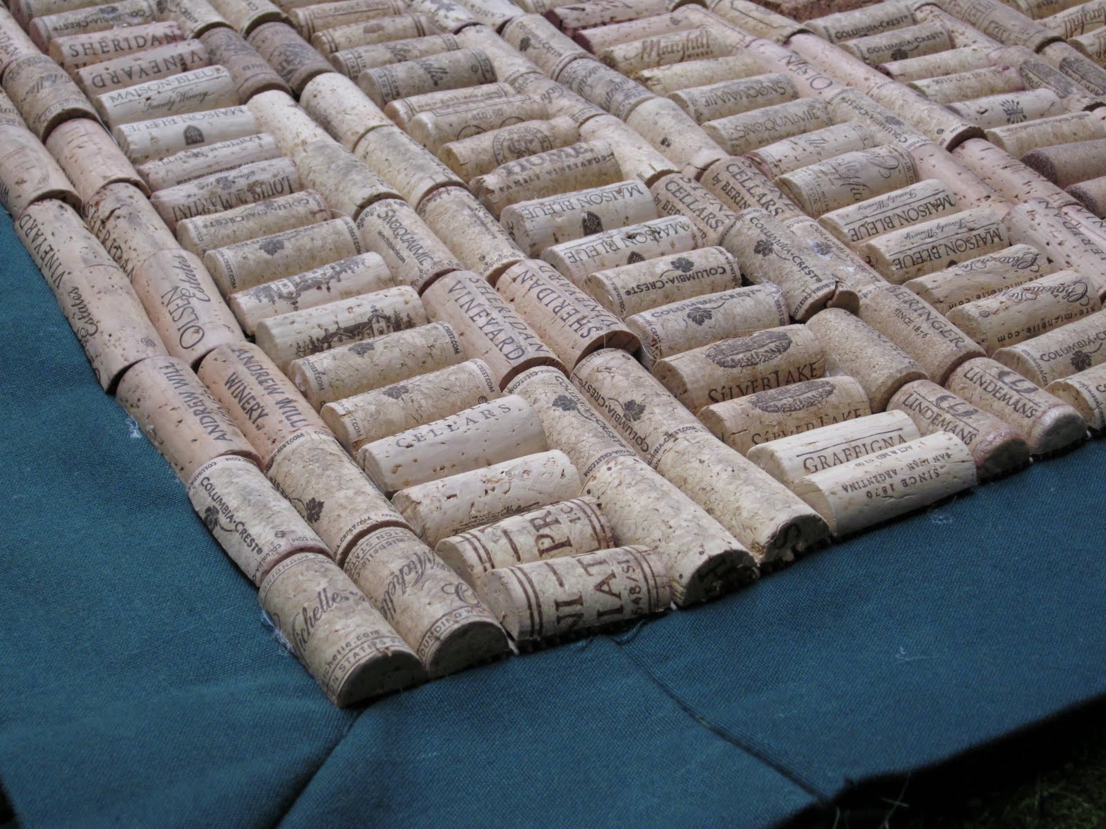 Seaddle Bags Wine Cork Mat