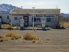 Alien Cowpoke Gas Station