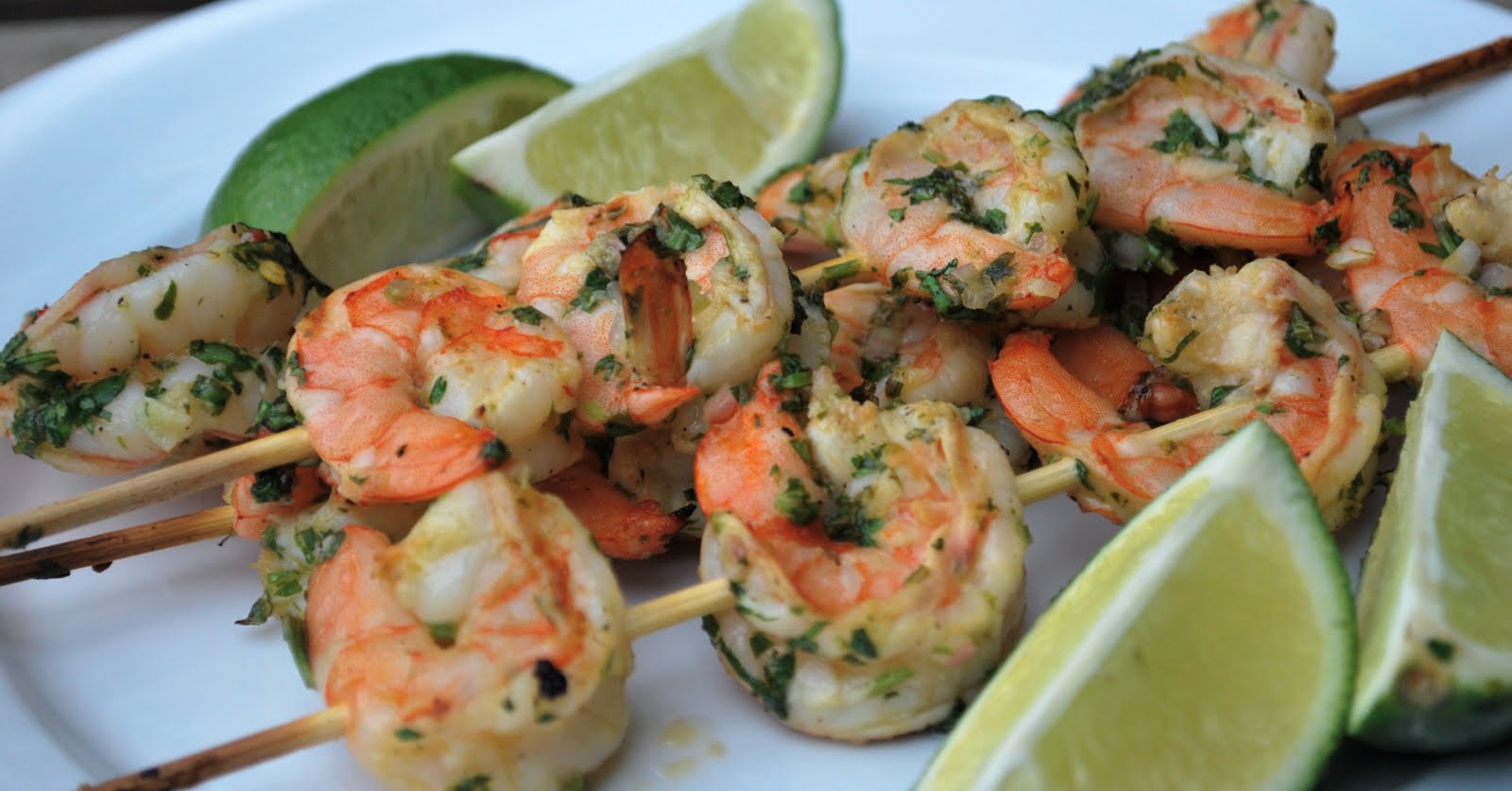 Passion Foodie: Grilled Shrimp with Cilantro & Lime
