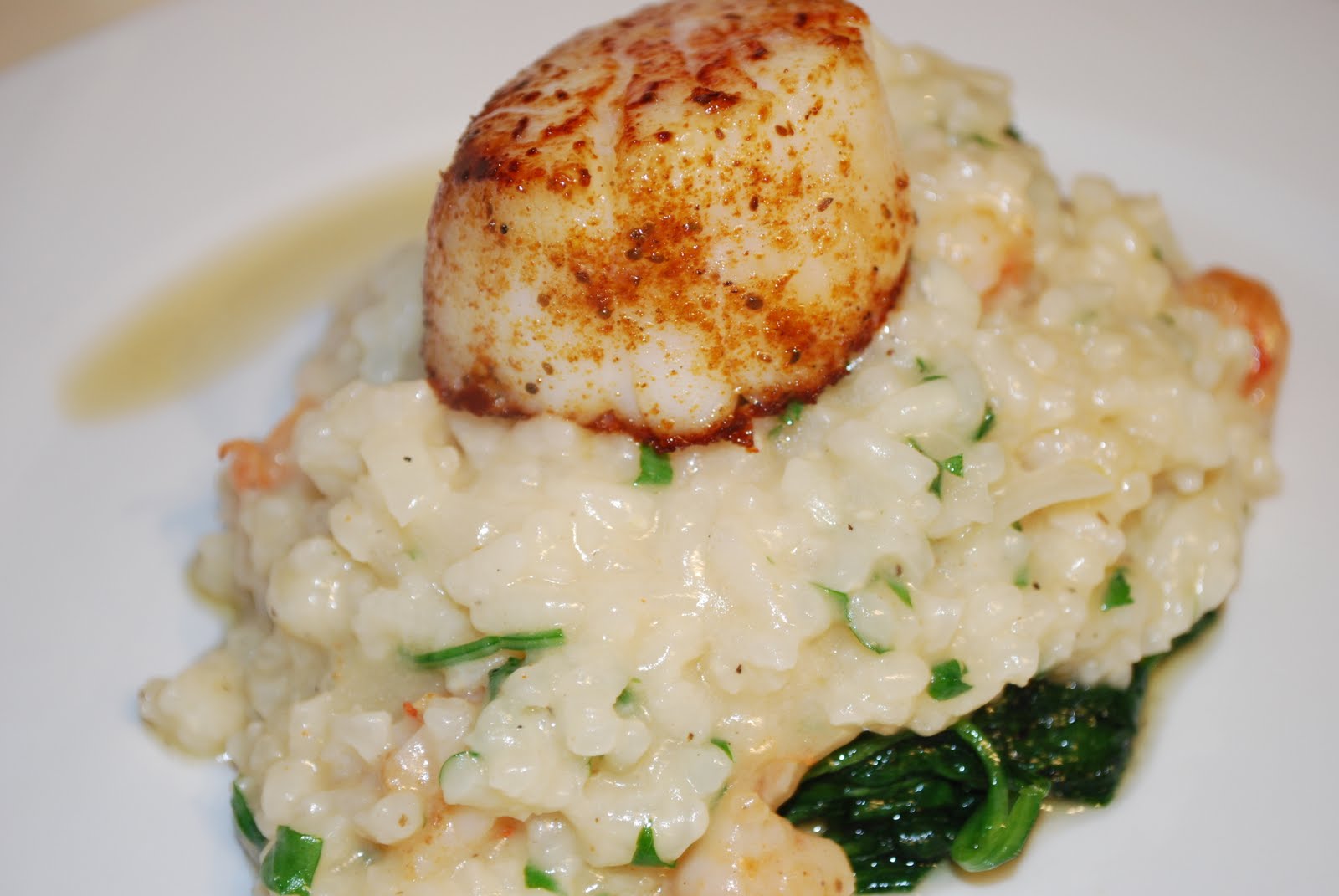 Passion Foodie: Shrimp & Scallop Truffle Risotto