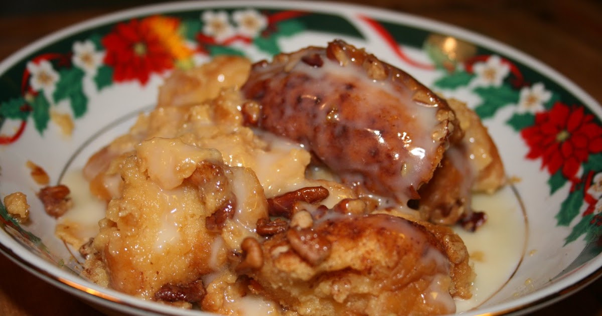 Glazed Doughnut Bread Pudding with Whiskey Sauce
