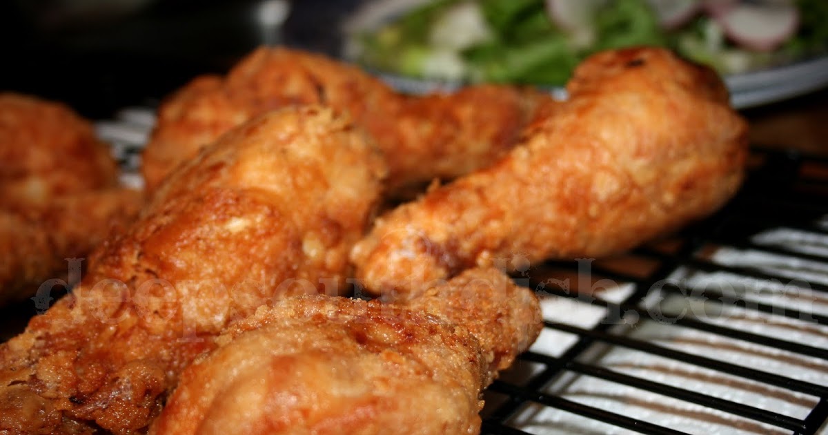 Deep South Dish Marinated Fried Drumsticks