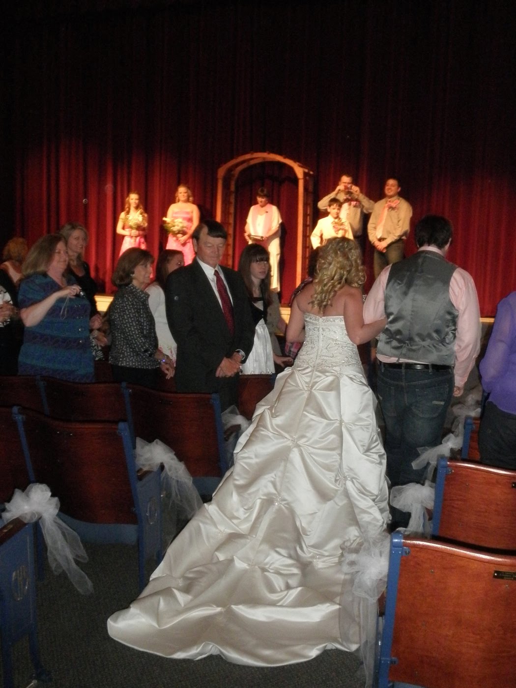 Raleigh Wedding Blog Kat and Tyler Dance Down the Aisle at their