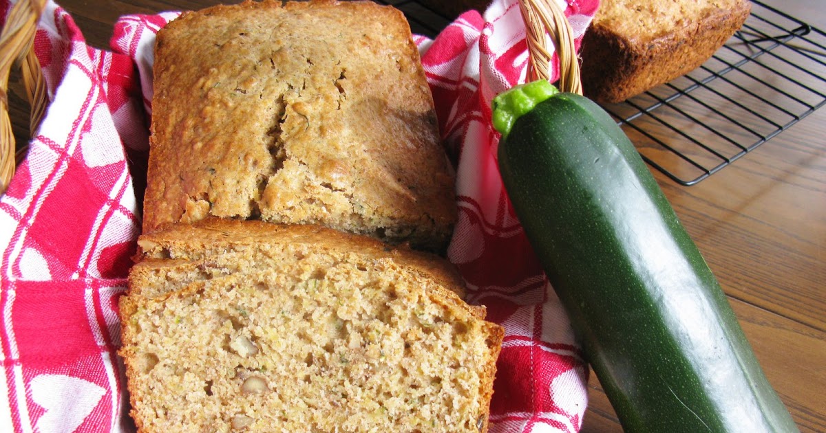 Food for A Hungry Soul: Wheat Germ Zucchini Bread