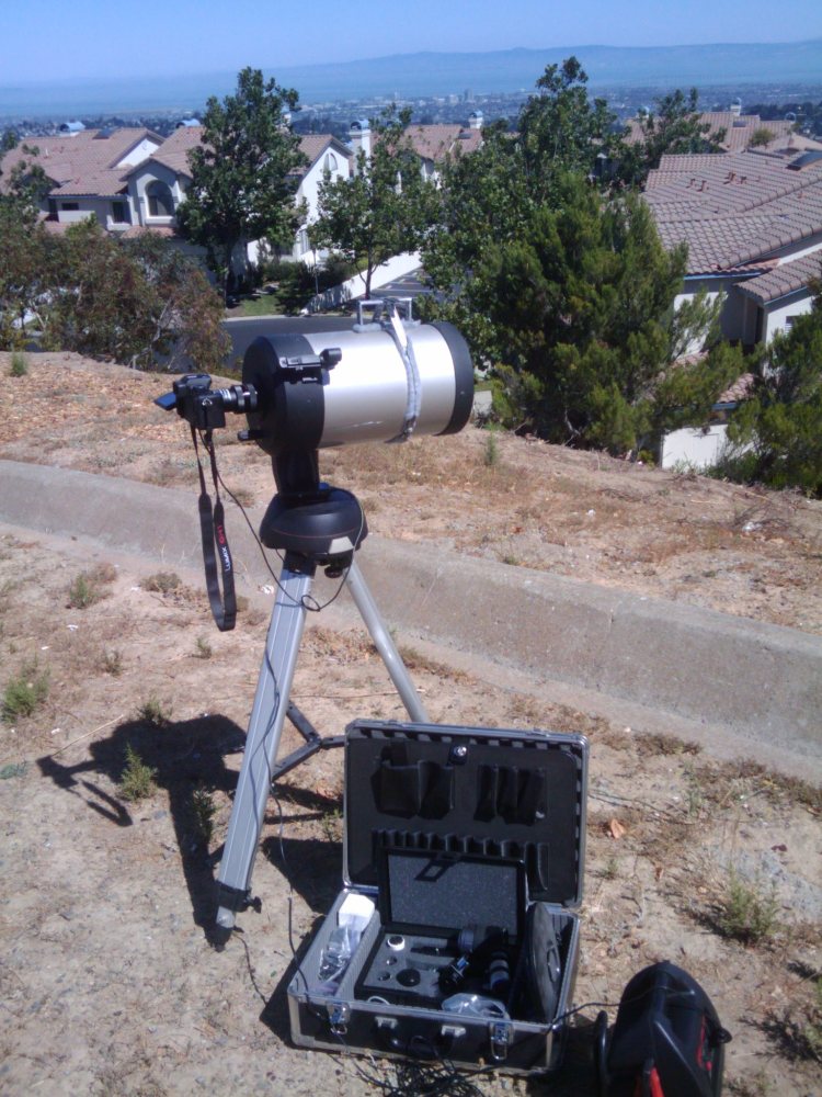 Ben Krasnow Terrestrial photography with a telescope and DSLR