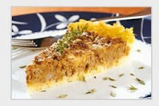 TORTA DE CARNE MOIDA E ARROZ