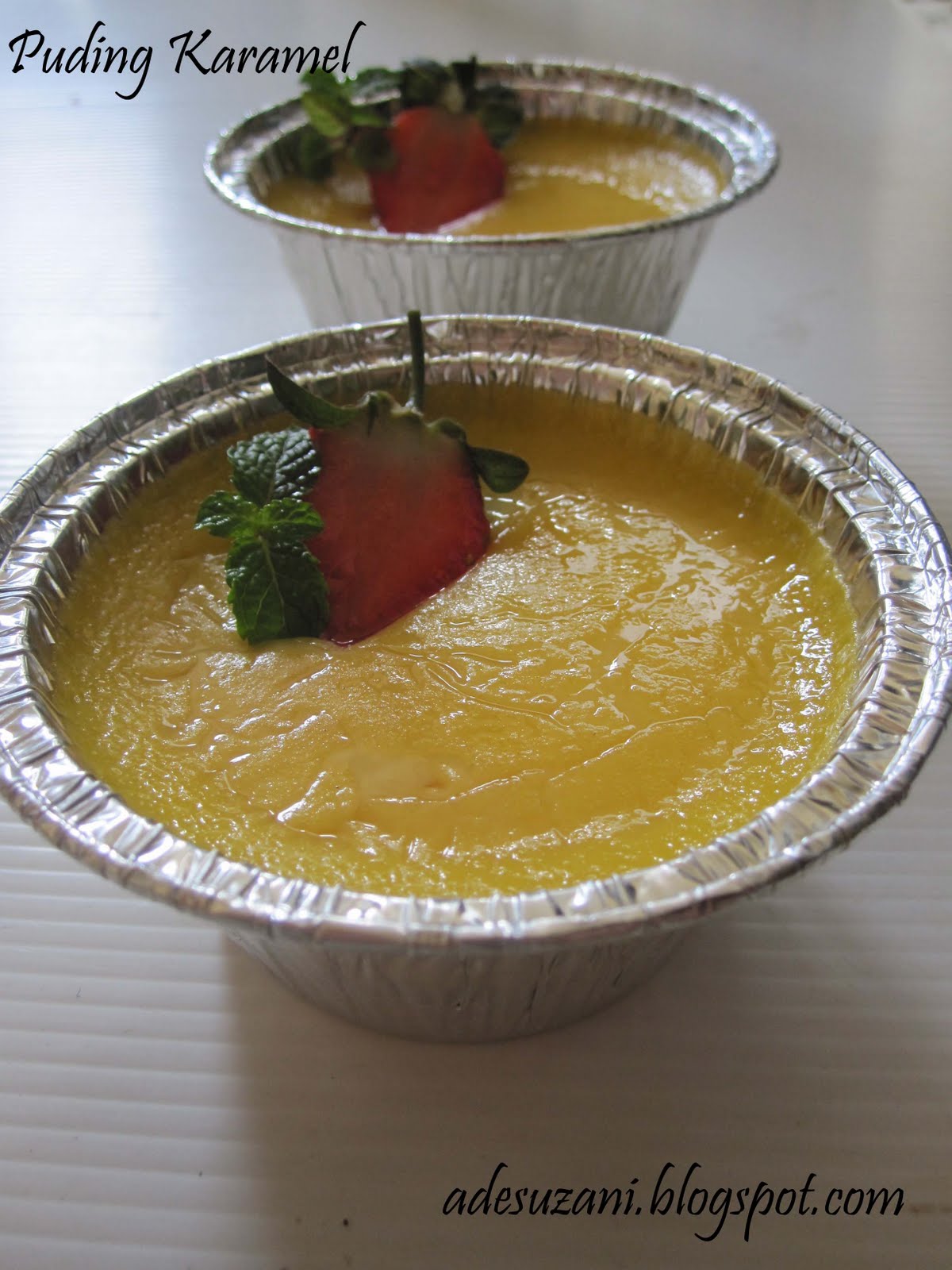 Suzani Kitchen Puding Karamel