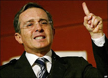 Álvaro Uribe Velez, presidente da Colômbia