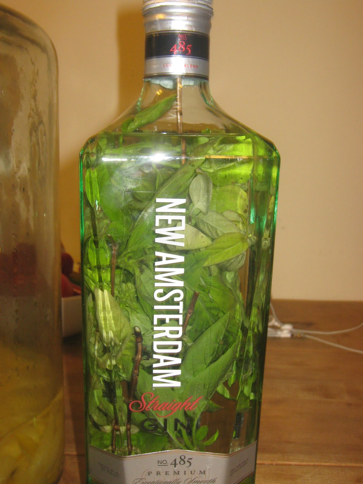 The Moody Foodie BasilInfused Gin