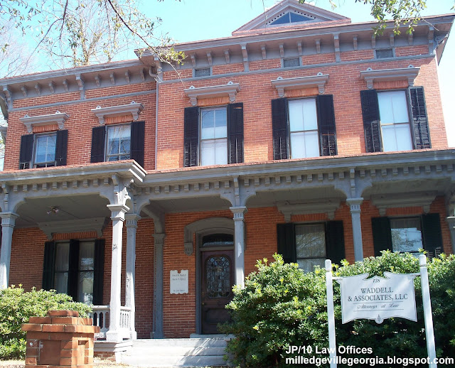 Milledgeville GA. College Church Hospital Restaurant Attorney Bank