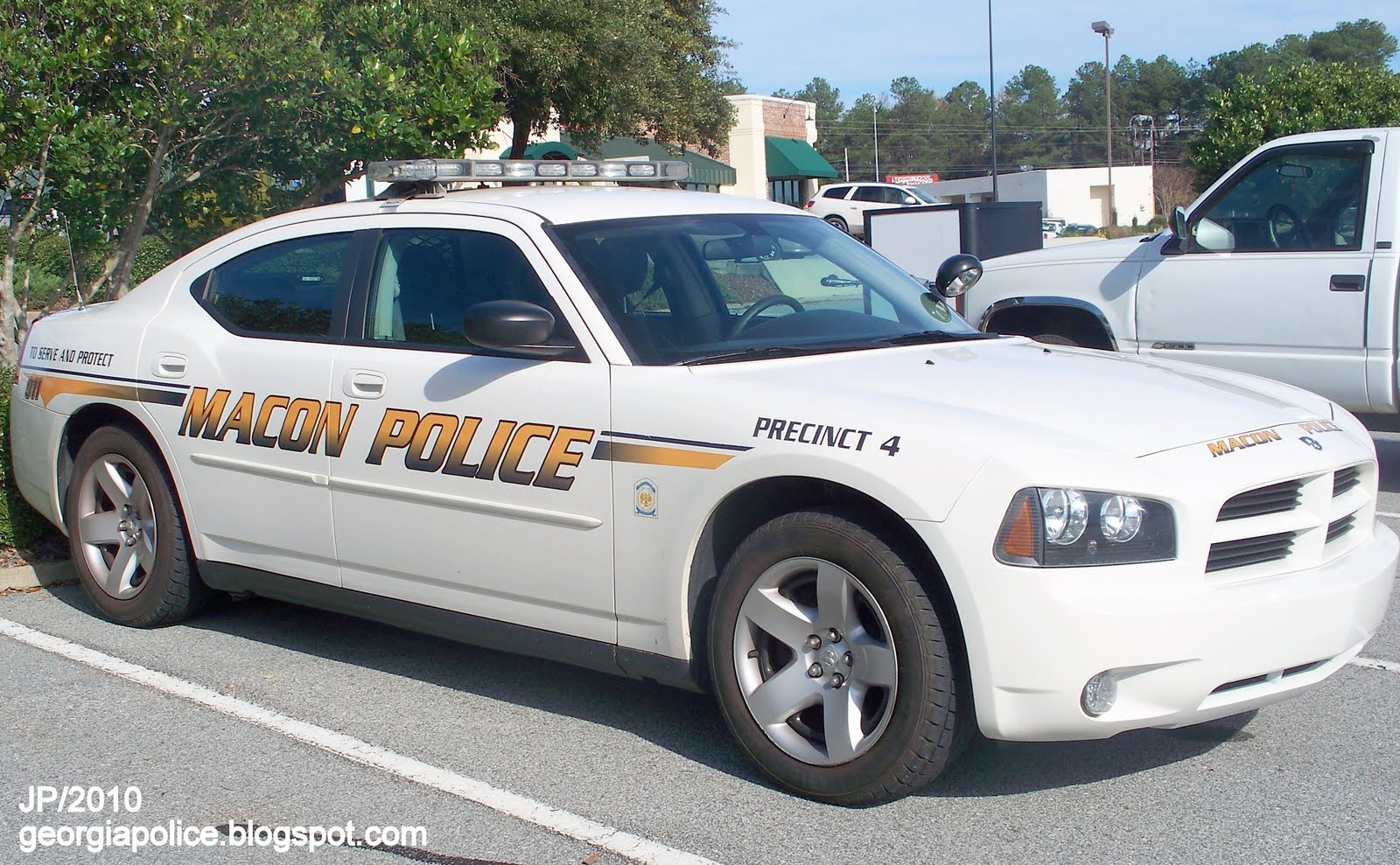  POLICE DEPARTMENT, Macon Police Patrol Car,Charger, Precinct 4, Bibb