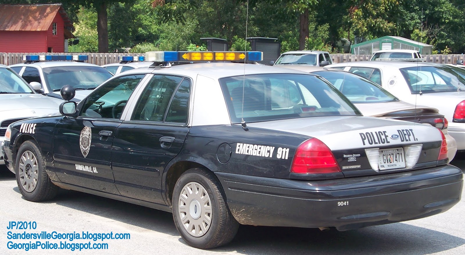 Police Dept. GA.FL.AL, Sheriff State Patrol Car Cops K9 SWAT Law