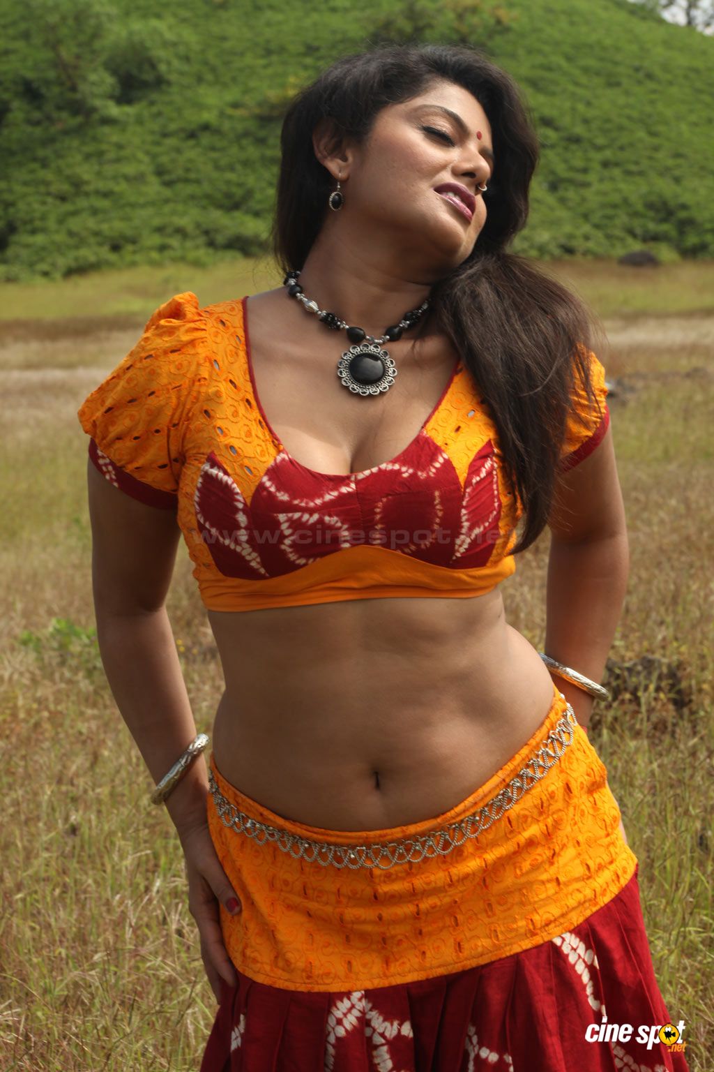 Sexy Actress Swathi Varma Hot Navel A