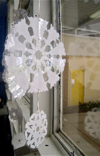 Use Your Coloured Pencils: Snowflake Mobiles