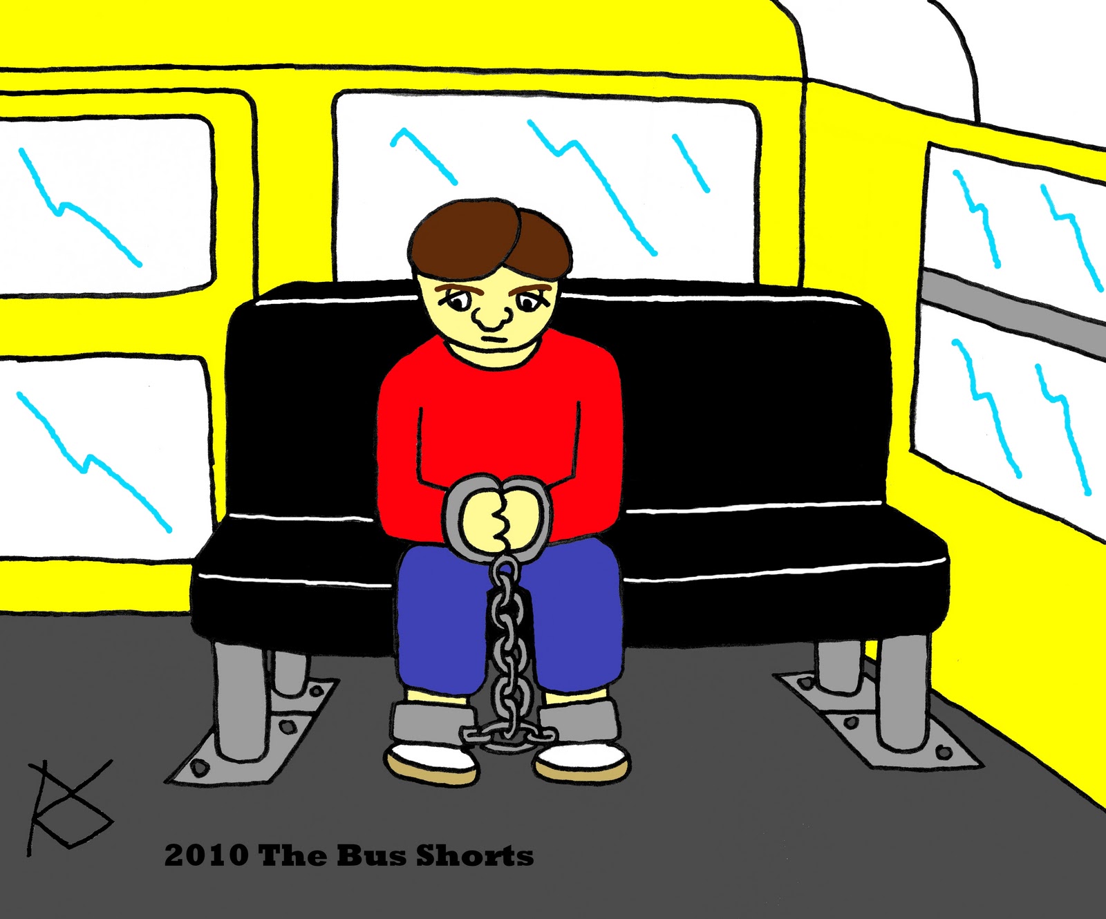 The Bus Shorts Child Safety Restraints