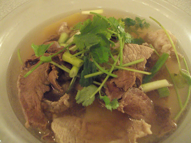 PORK n PIG HEART SOUP with NOODLES on the side