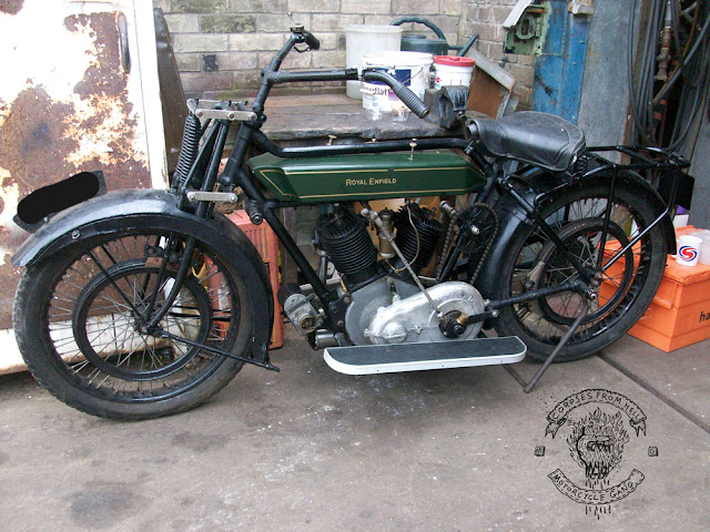 Vintage British Motorcycle 104