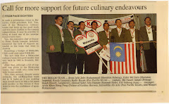MALAYSIAN CULINARY NATIONAL TEAM TO VIENNA,AUSTRIA 2001