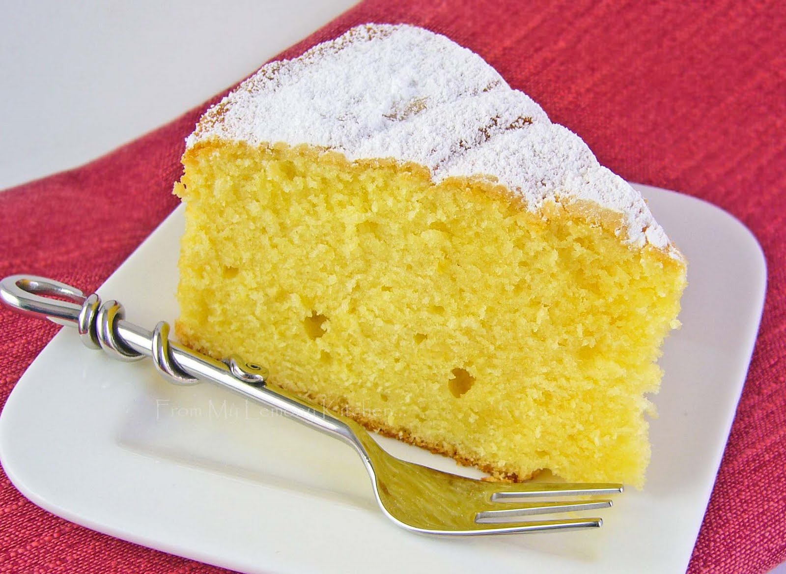 Lemon and sour cream cake - Lisa&amp;#39;s Lemony Kitchen