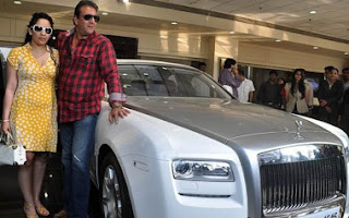 Worst Inside: Sanjay Dutt gifts Maanyata Dutt a Rolls Royce