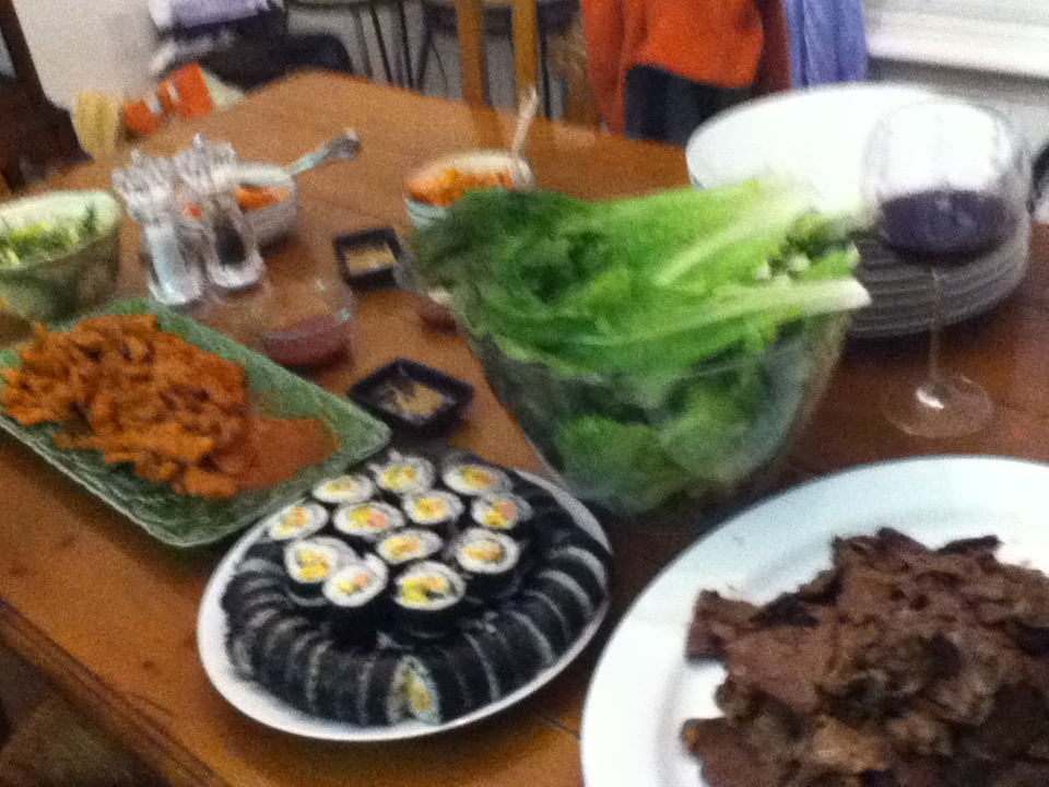 what the fit? samgyupsal (korean lettuce wraps)