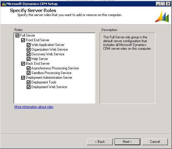 Share My Points: MS Dynamics CRM 2011 On-Premise Installation