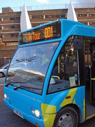 London 2012 tour bus