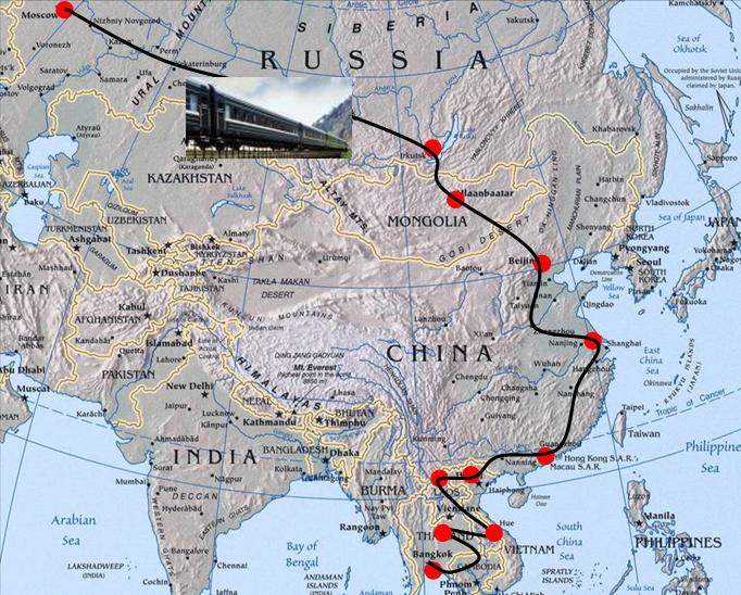 Train Trip Asia