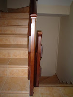 escalera madera de pino