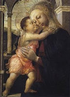 Arte cuadro Virgen de la galería de Sandro Botticelli