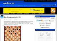 Ajedrez 32: blog de ajedrez publicado por Alex García