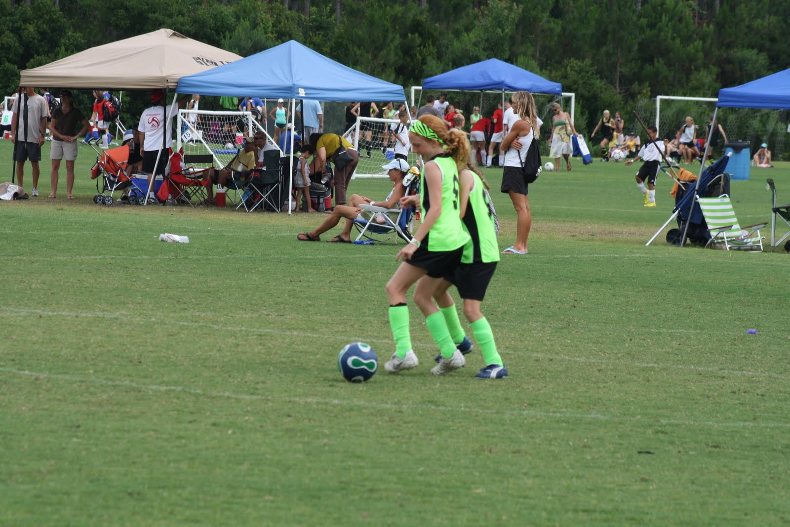 Family in Florida Soccer tournament in jacksonville..3v3.