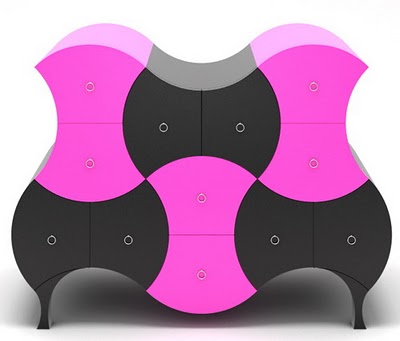 Pink And Black Furniture