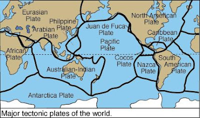 Phil and Carolyn's Big Trip 2008: The Pacific tectonic plate