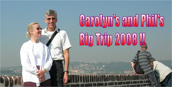 Phil and Carolyn's Big Trip 2008