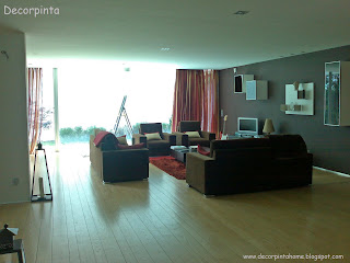 DECORPINTA PINTURAS E DECORAÇÕES: Pintura de uma Sala - Interiores